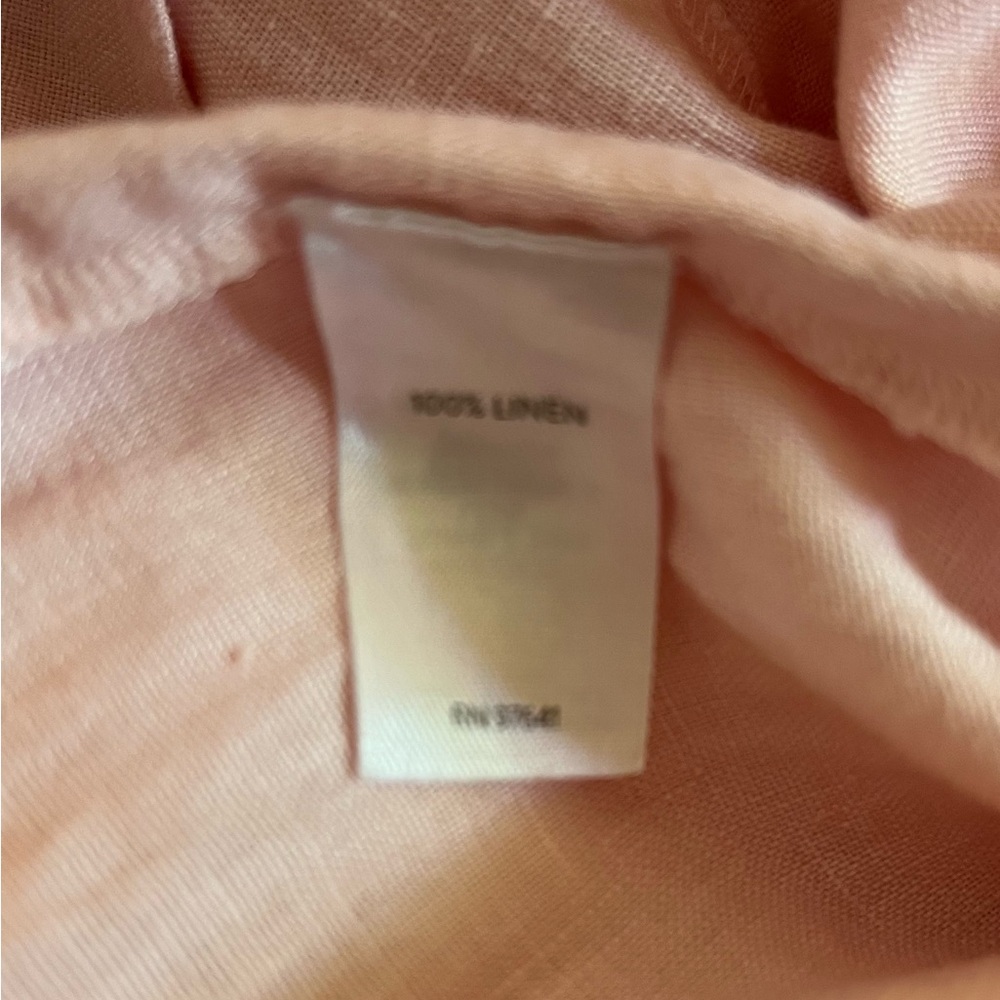 J. Jill Love Linen light pink 100% linen maxi dress 3X - Picture 10 of 12